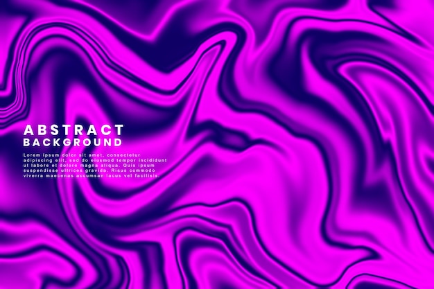 Premium purple background fluid abstract design template