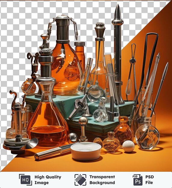 PSD premium of realistic photographic glassblower_s tools