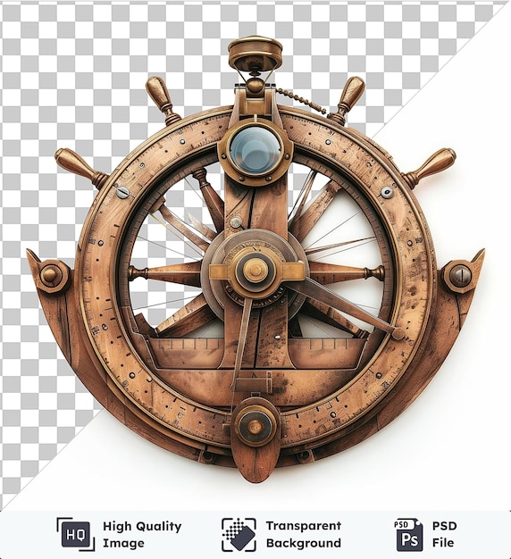 PSD premium of realistic photographic navigator_s sextant