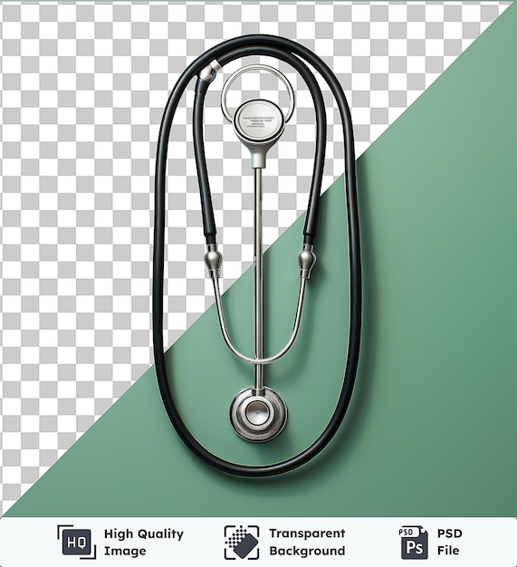 PSD premium of realistic photographic veterinarian _ s stethoscope the doctor