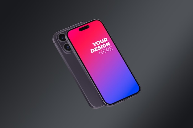 Premium Smartphone Mockup PSD Template