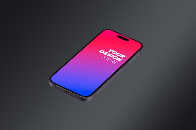 Premium Smartphone Mockup PSD Template