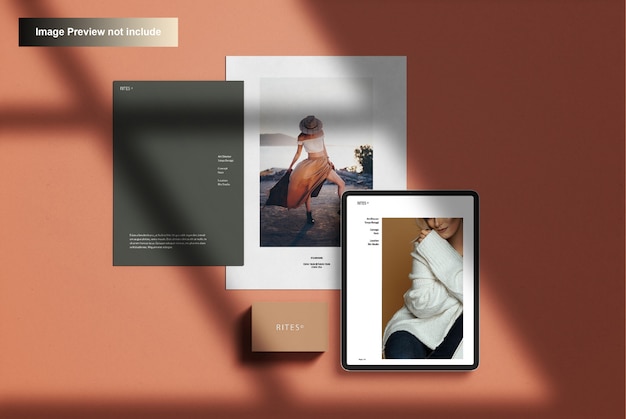 Presentation & ipad pro mockup