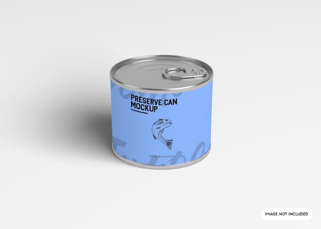 Preserve can mockup