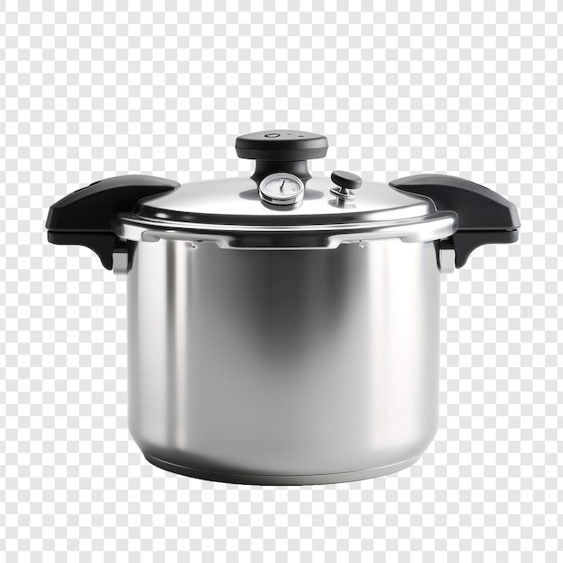 pressure cooker isolated on transparent background