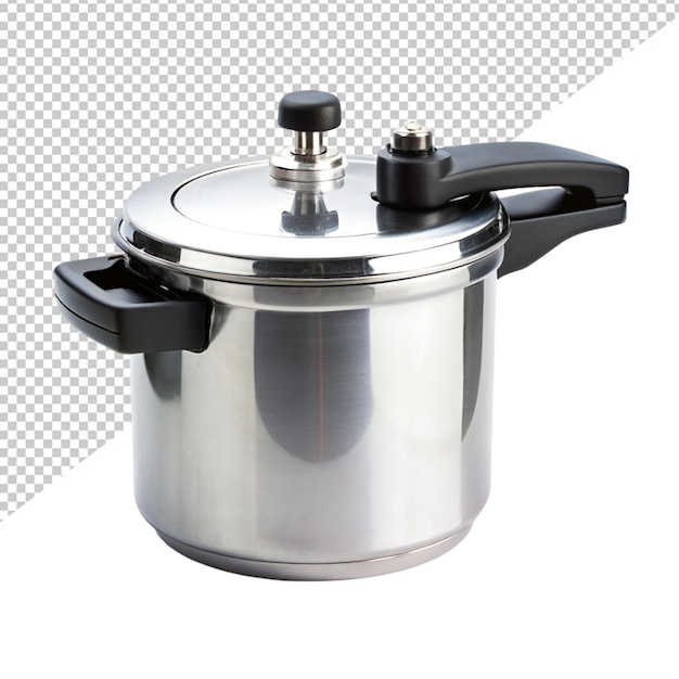 PSD pressure cooker on transparent background