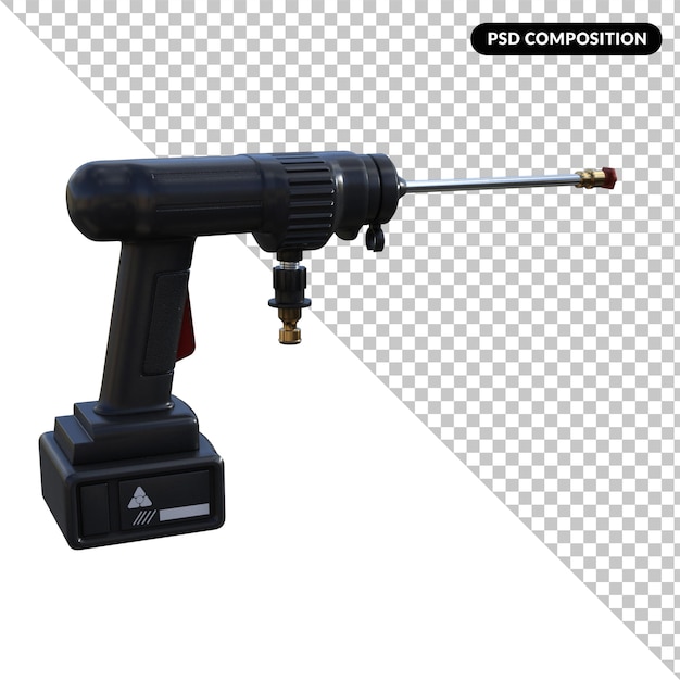 Pressure Washer isolated 3d