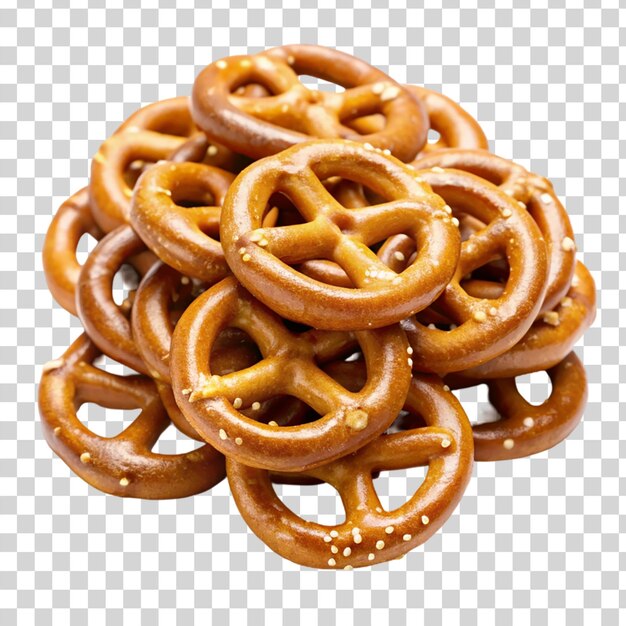 Pretzle Izolowane Na Przezroczystym Tle