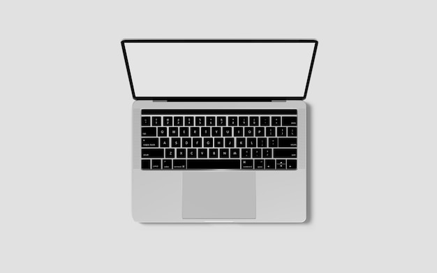 Prezentacja makiety laptopa