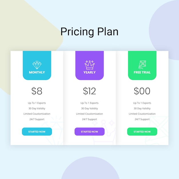 PSD pricing package plan