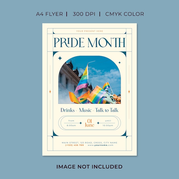 Pride Maand Flyer