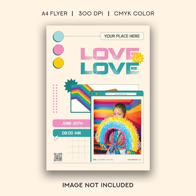 PSD pride month flyer