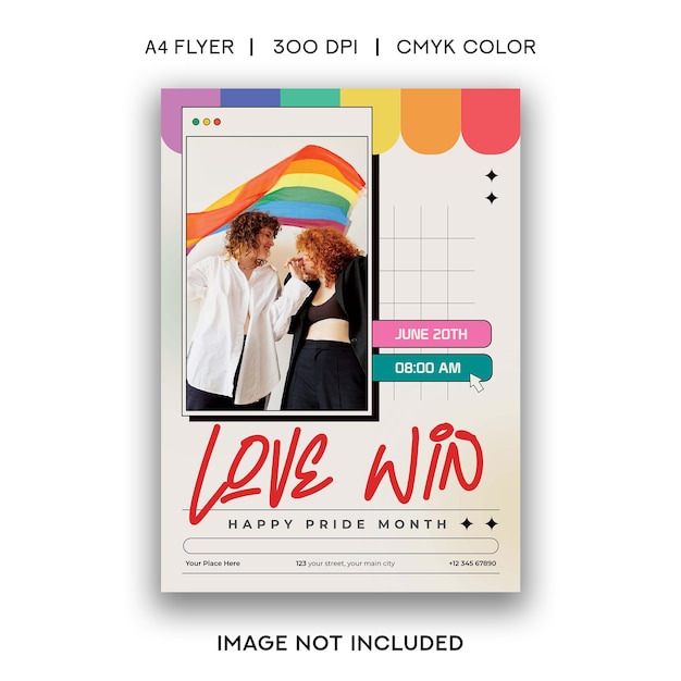 Pride Month Flyer