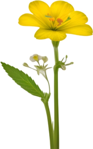 PSD primrose clipart a cute primrose flower icon