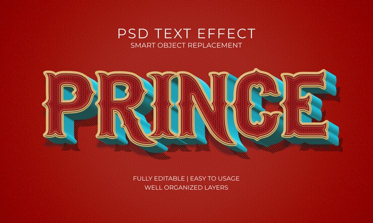 PRINCE TEXT EFFECT