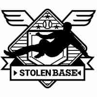 PSD print baseball logos badges set
