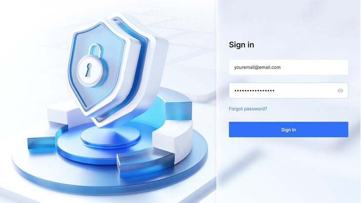 PSD privacy protection login webpage