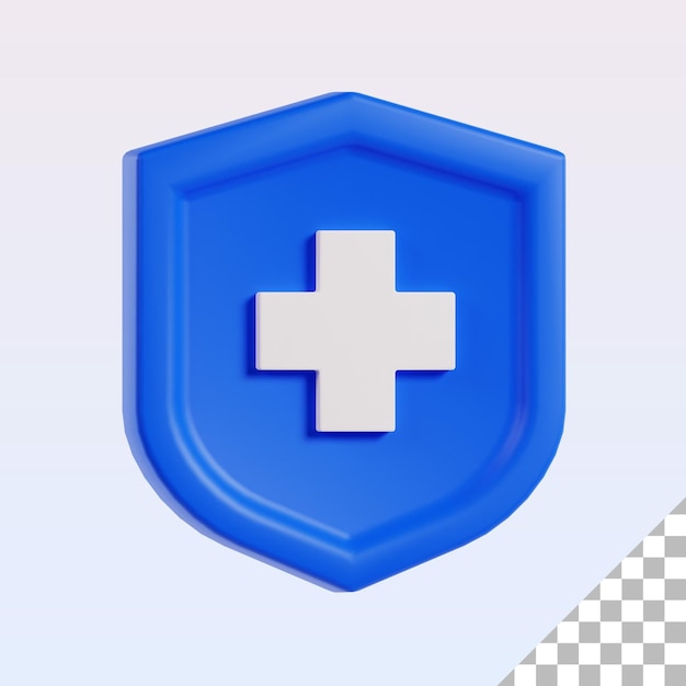 PSD privacy shield protection 3d icon