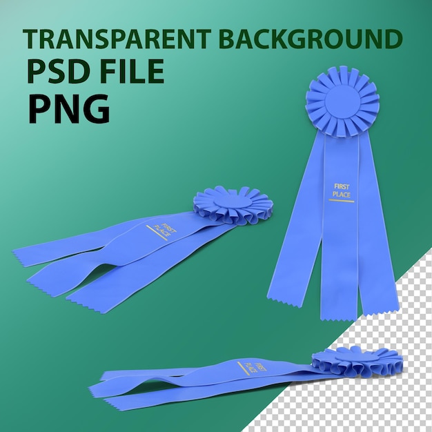 PSD prize ribbon png