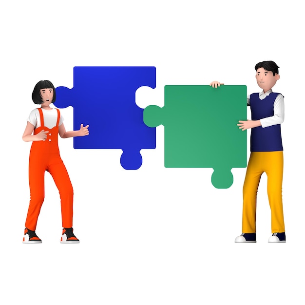 Problem Solving puzzle solution strategy piece teamwork work
