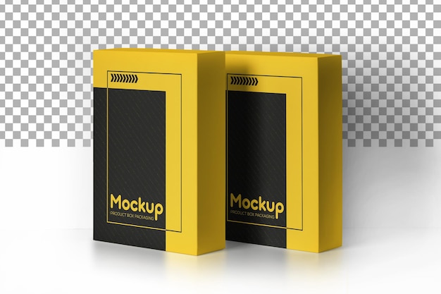 Product box mockup psd Premium Psd