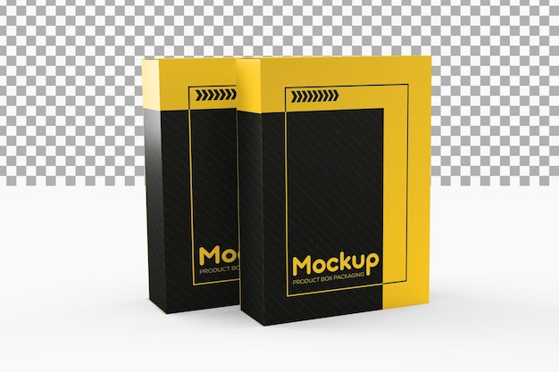 Product box mockup psd premium psd