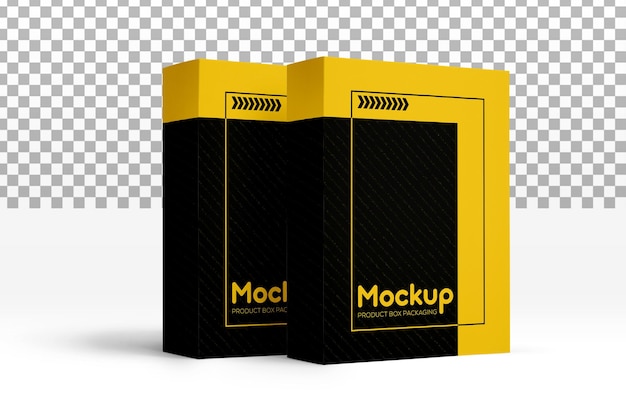 PSD product box mockup psd