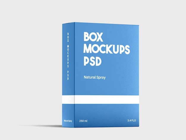 product box packaging cardboard box template