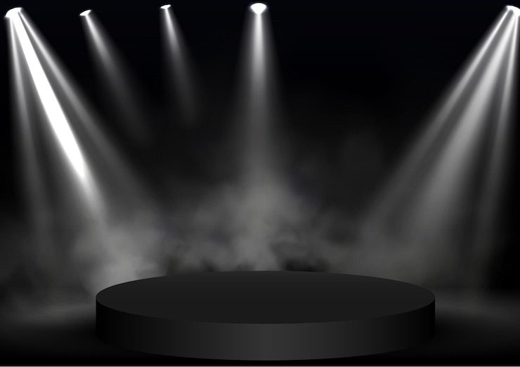 PSD product display 3d podium background