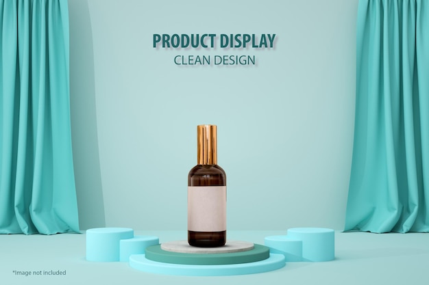 Product display poster template