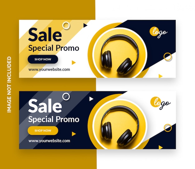 Product sale facebook covers template