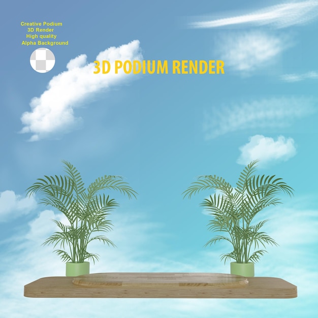 productweergave 3D-rendering met hoge kwaliteit
