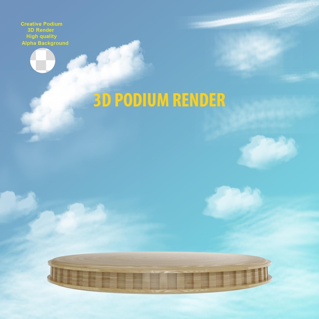 productweergave 3D-rendering met hoge kwaliteit