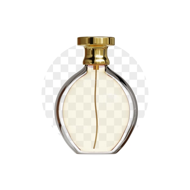 Produkt perfumeryjny 3D
