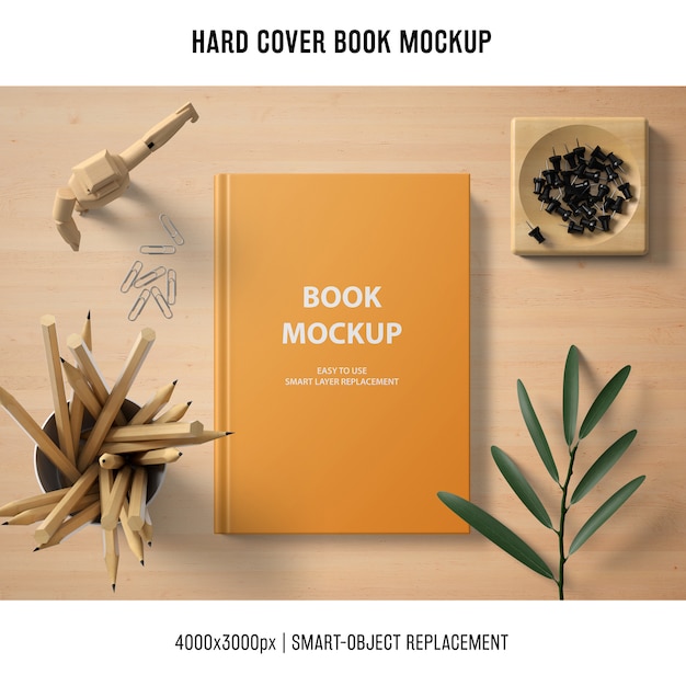 profesjonalny hardcover book makieta