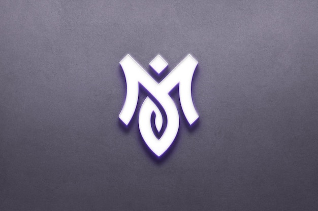Professional 3D Logo Mockup for Impressive Branding and Visual Presentation