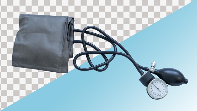 PSD professional arm blood pressure monitor on isolated background