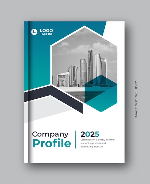 Professional booklet company profile booklet business brochure design template