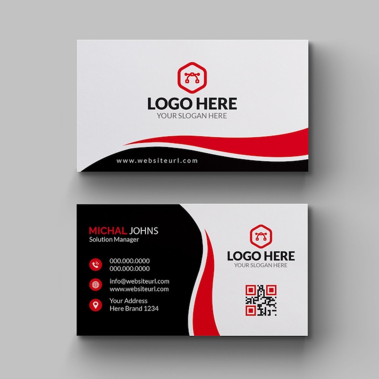 PSD professional business card design