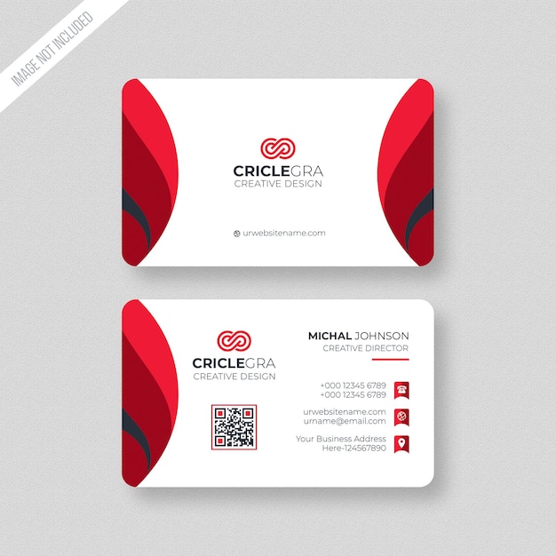 PSD professional business card template