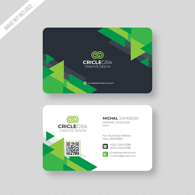 Professional business card template