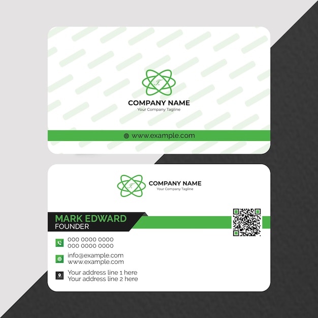 PSD professional business card template