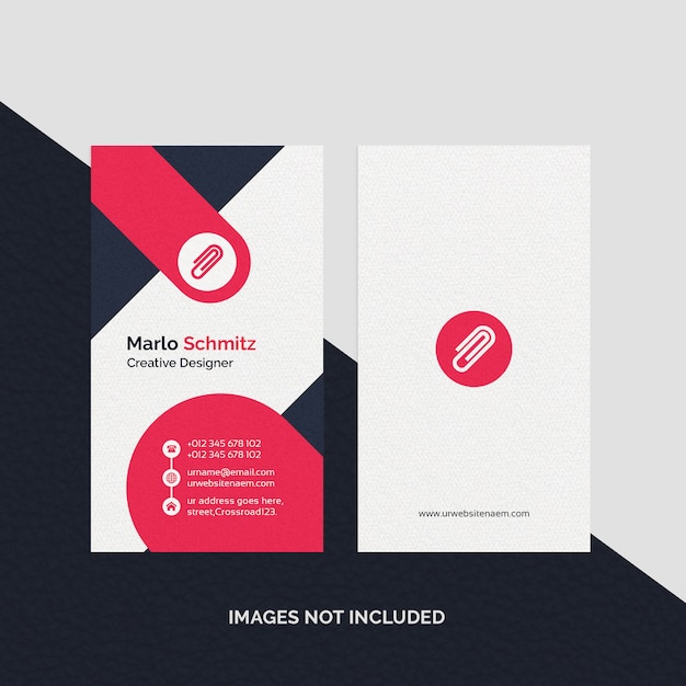 PSD professional business card template