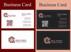 PSD professional business card