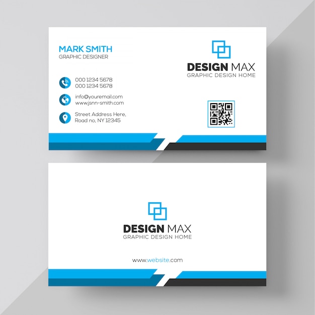 PSD professional business card