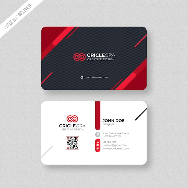 PSD professional business card