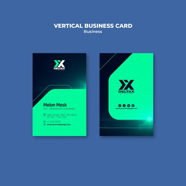 Professional business strategy template