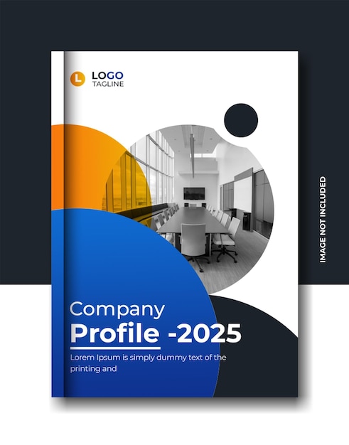 PSD professional company profile brochure cover pages design