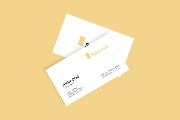 Professional corporate office business card template