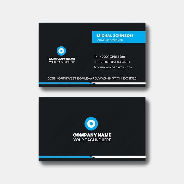 professional creative business card design template